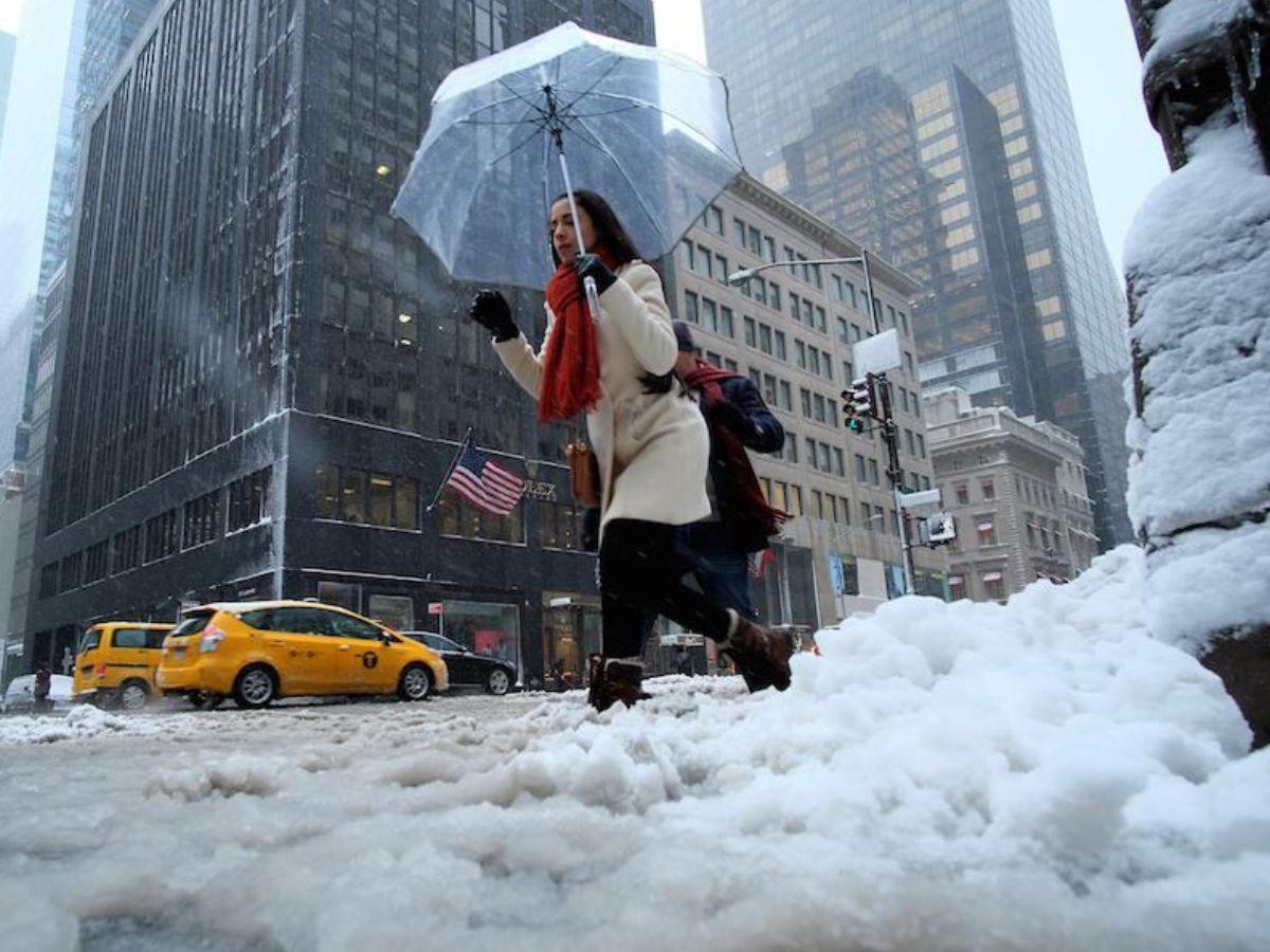 ¡Temperaturas bajo cero! Ola de frío afectará a Nueva York en fin de semana