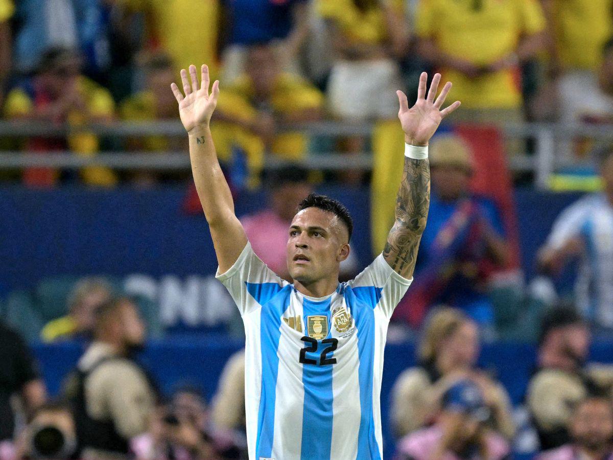 Lautaro Martínez fue el goleador de la Copa América al ser autor de cinco goles en el torneo.