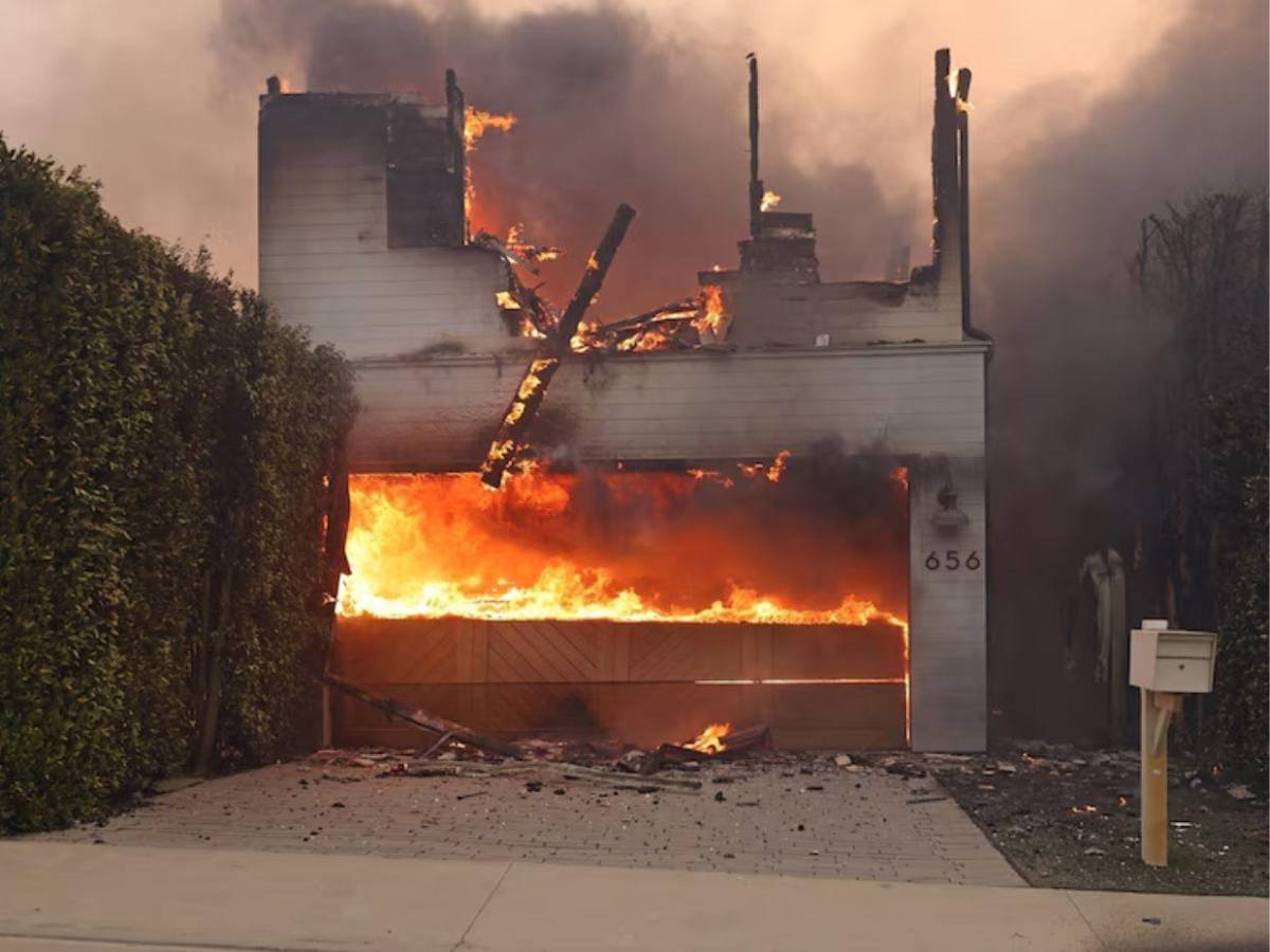 Antes y después de las mansiones de famosos arrasadas por incendios en California