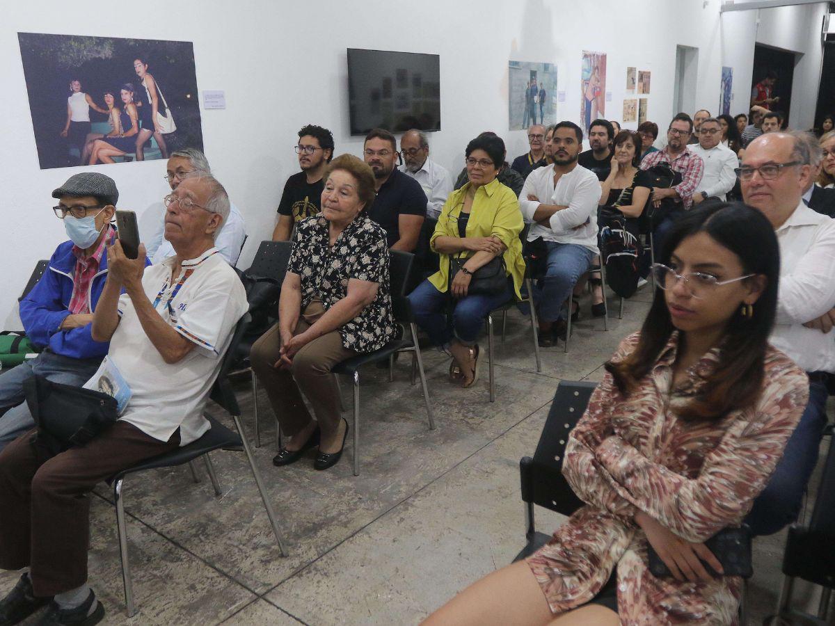 La audiencia durante la presentación del cortometraje “Murillo”.