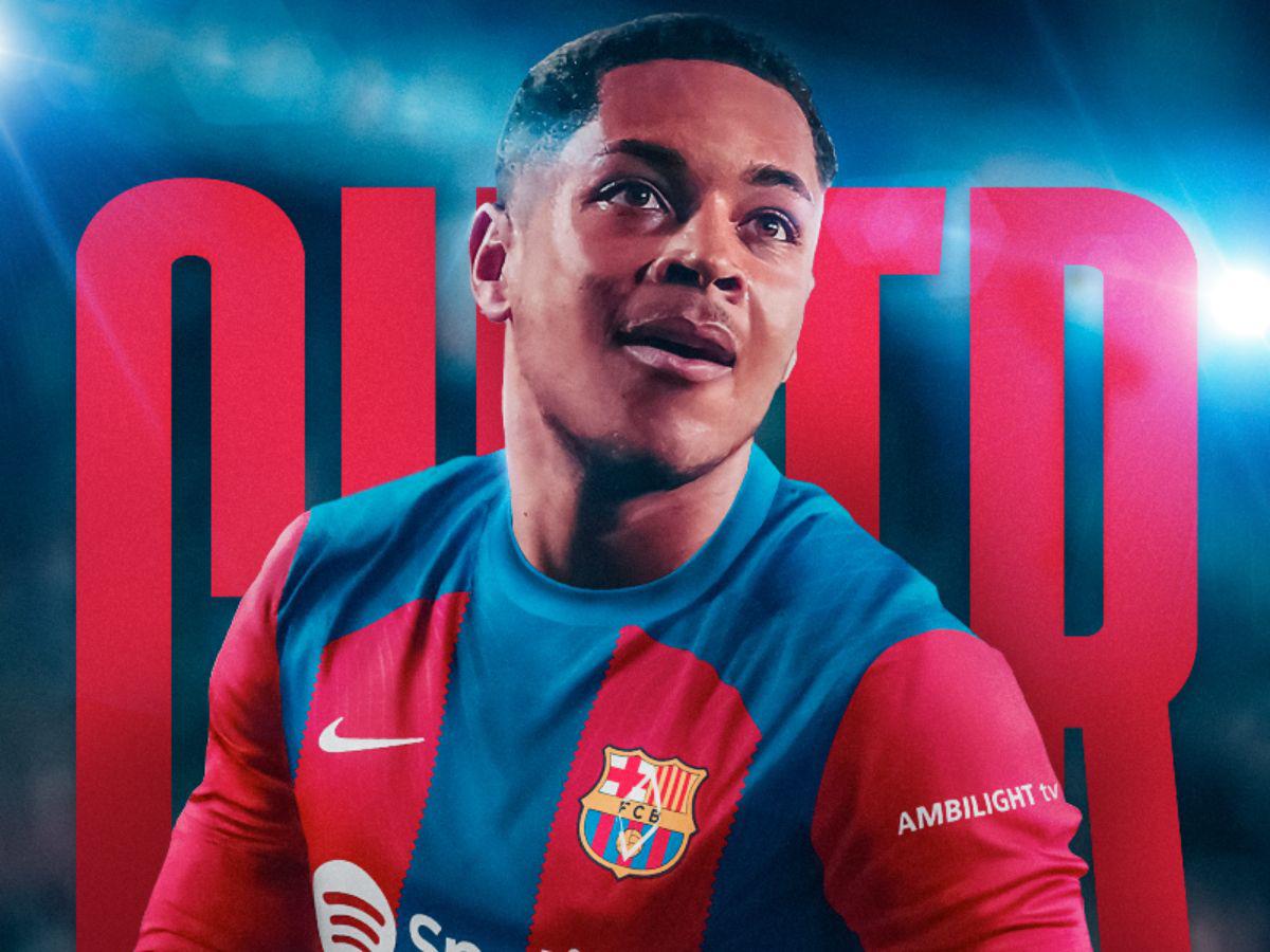 Barcelona hace oficial el fichaje de la joya brasileña Vitor Roque