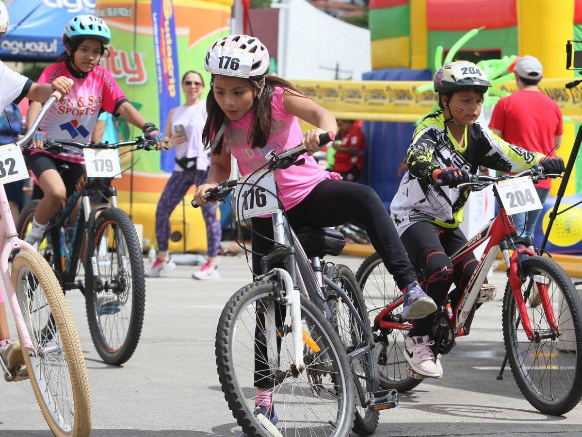 Talento en dos ruedas: las niñas brillaron en la Vuelta Ciclística Infantil 2024