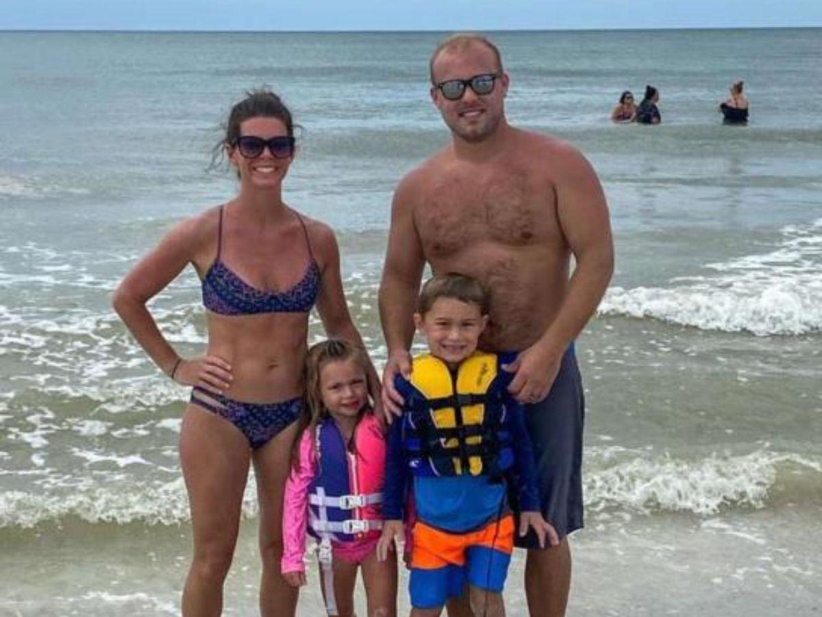 La familia Mattingly estaba de vacaciones en Florida.