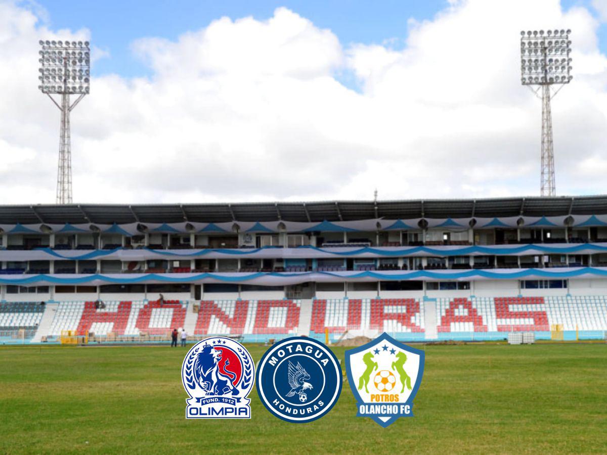 Concacaf exige a los clubes Motagua, Olimpia y Olancho mejorar alumbrado del estadio Nacional para la Copa Centroamericana