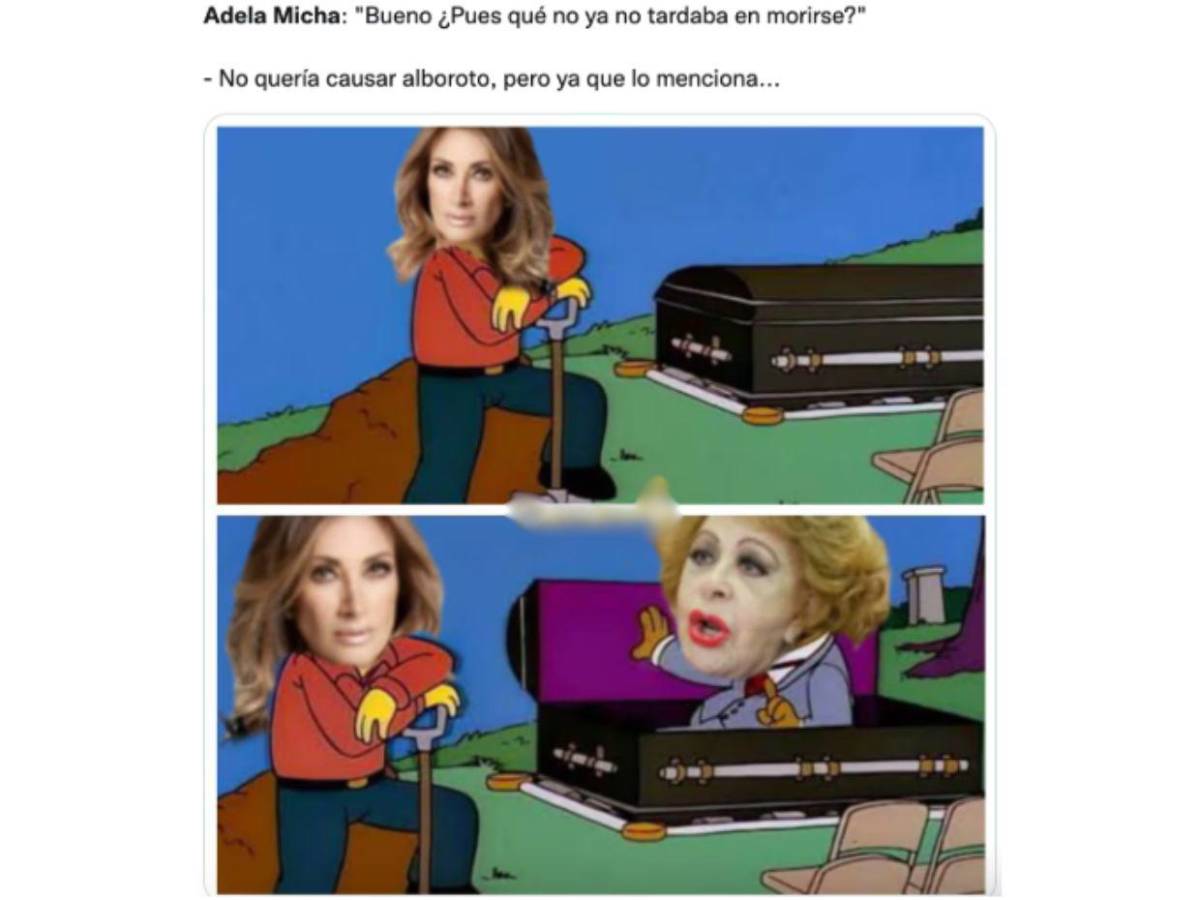 Tras muerte de Silvia Pinal, reviven memes de la “funa” de Adela Micha