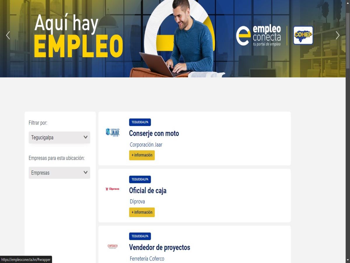 ¿Cómo encontrar oportunidades de trabajo a través de Empleo Conecta?