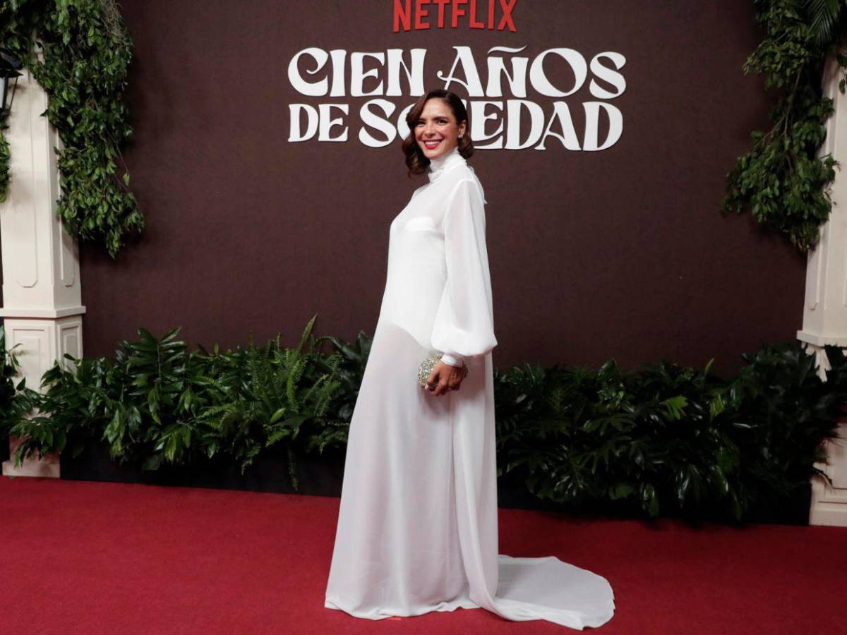 El elenco de “Cien años de soledad”, de Netflix, asiste al estreno