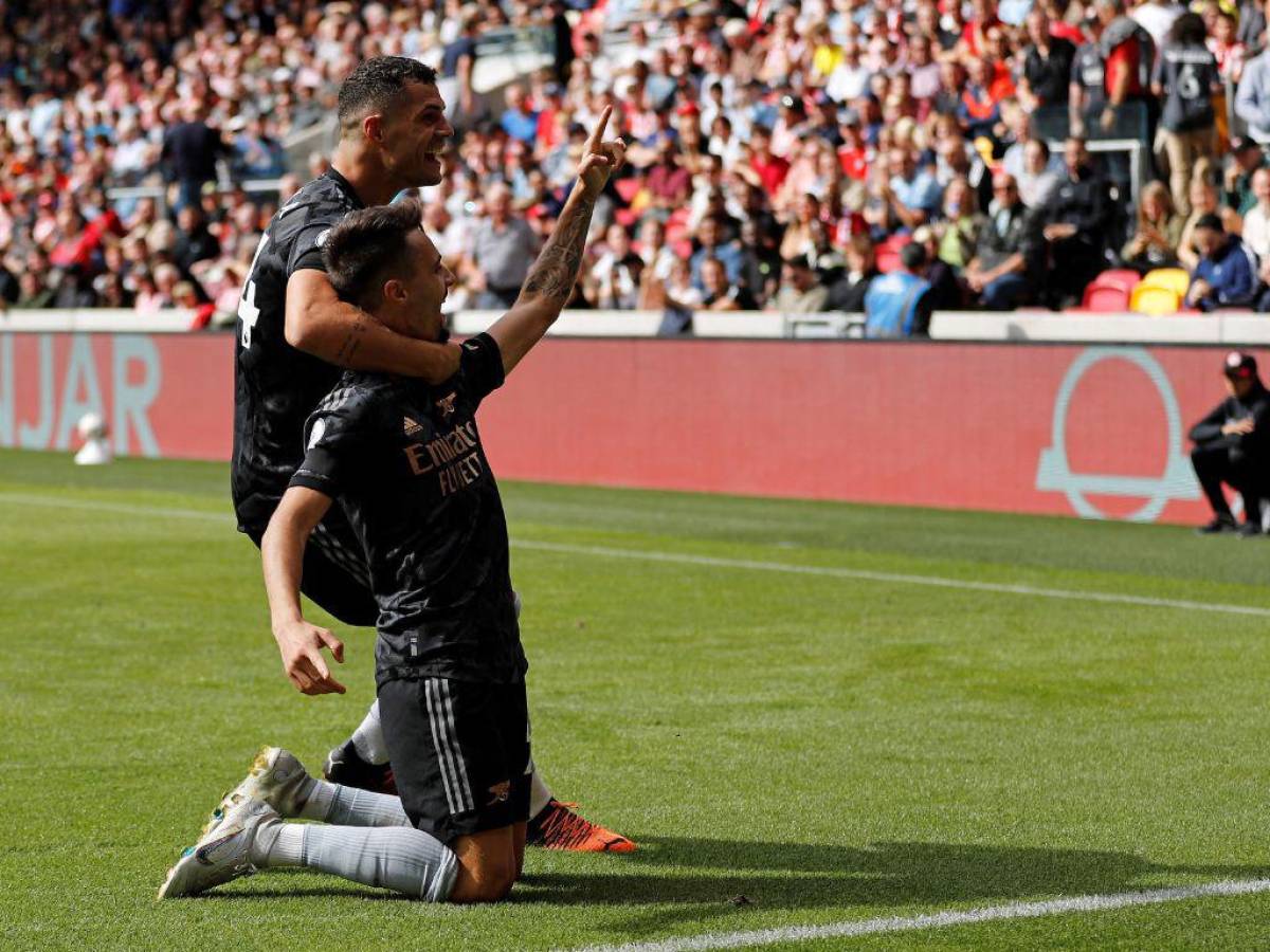 El Arsenal no afloja y recupera el liderato con contundente victoria en Brentford