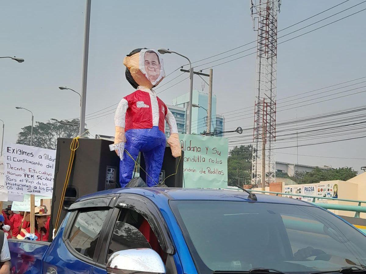 Las curiosidades en la marcha del Día del Trabajador en la capital