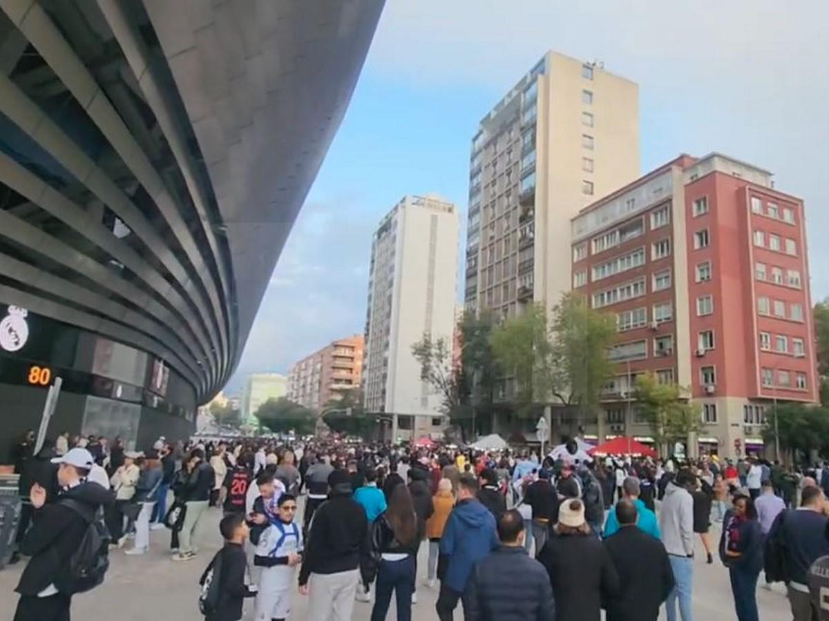 Impaciencia por ingresar al Bernabéu y ambientazo: el clásico español en todo su esplendor