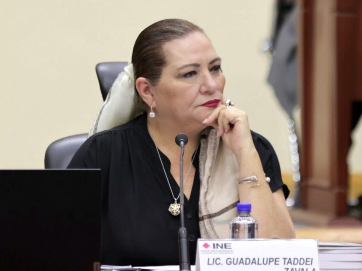 Guadalupe Taddei, presidenta del INE, pide no usar el color rosa en protestas en México