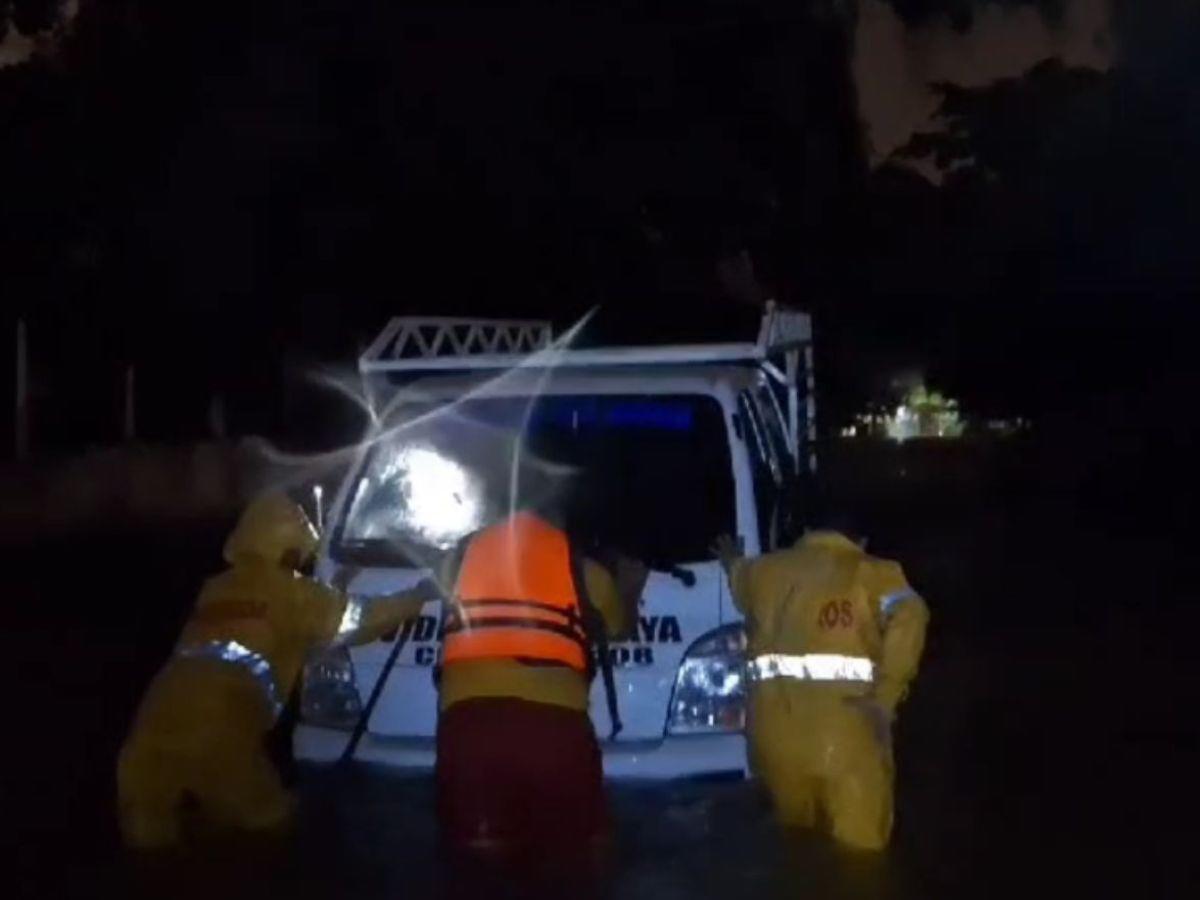 Los daños que ha dejado la tormenta Sara en la zona norte de Honduras