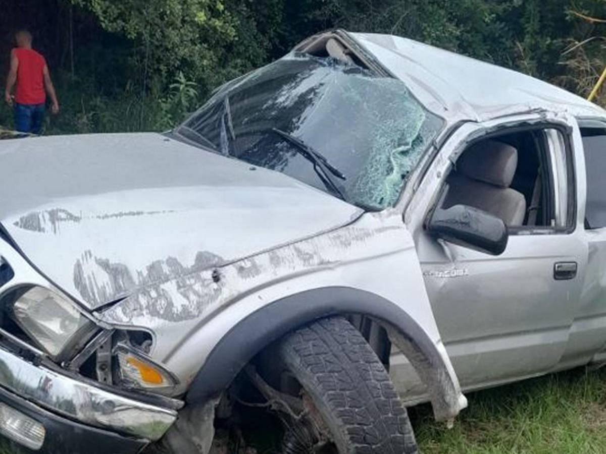 Fatal “jalón”, joven madre murió al volcarse carro en Lempira