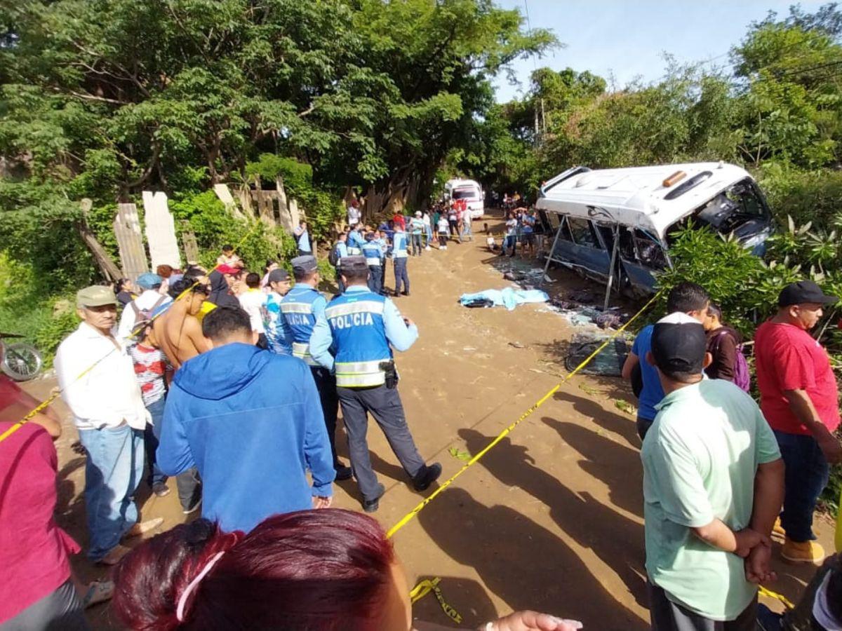 Familia pide ayuda para féretro de fallecido en accidente de bus en Altos de la Centroamérica