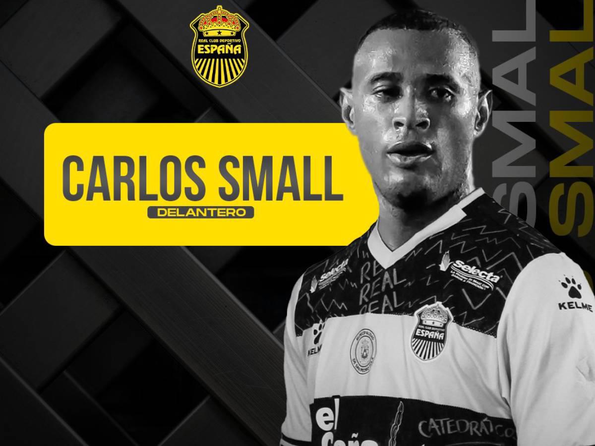 Carlos Small, el quinto fichaje del Real España para el Clausura