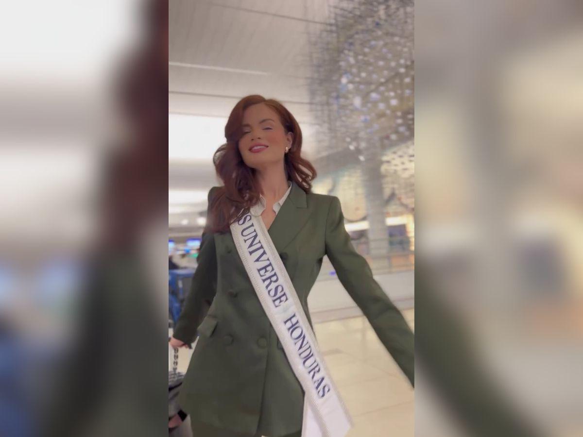 Deslumbrante desde el primer día: Miss Honduras conquista México con su estilo