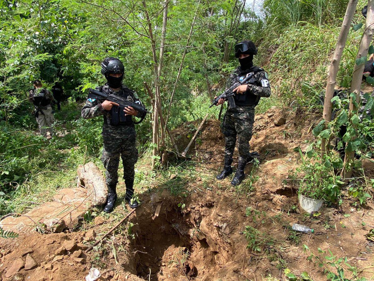 Descubren cementerio clandestino en Lomas del Carmen de San Pedro Sula