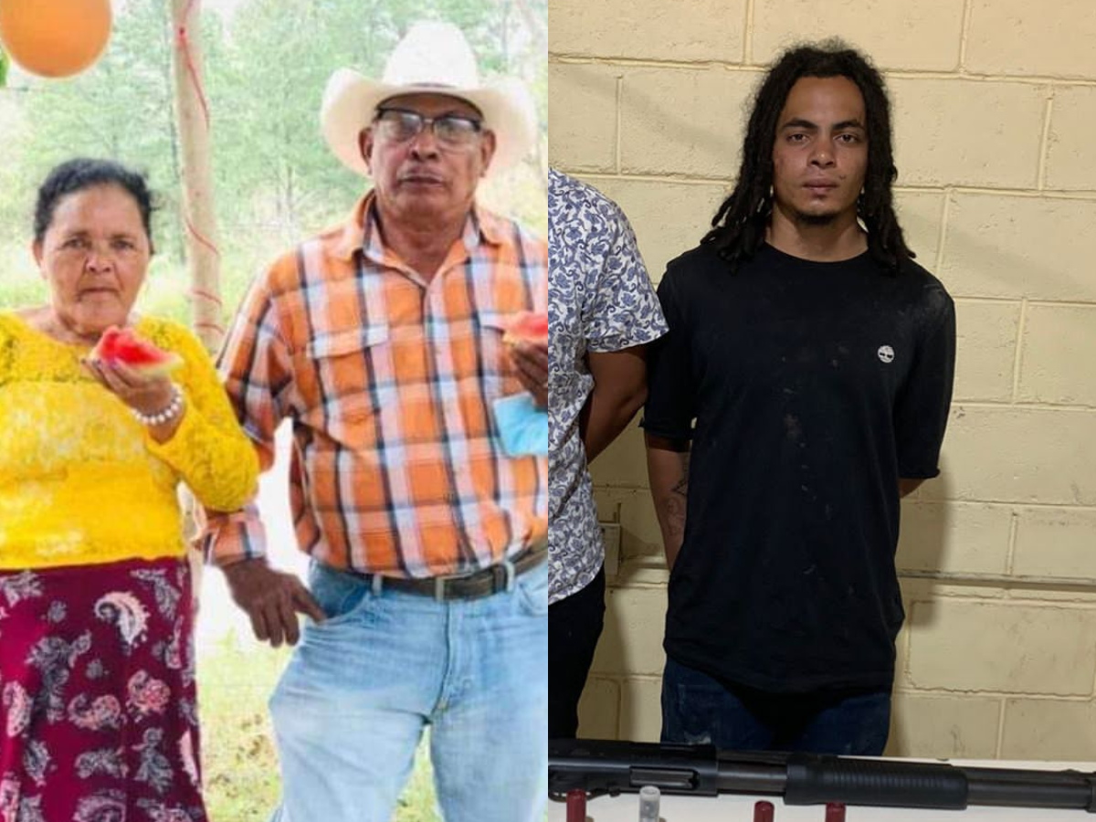 Nieto involucrado en asesinato de sus abuelos en Silca, Olancho