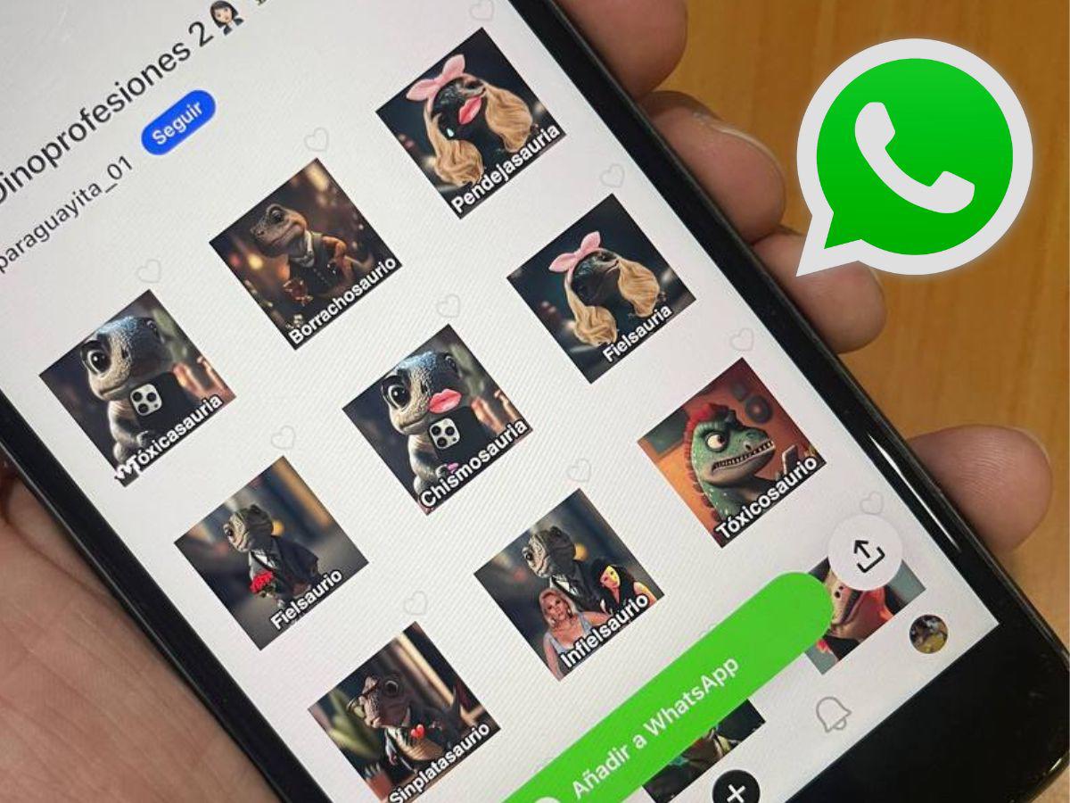 Dónde descargar stickers de los dinosaurios profesionales para tu WhastApp