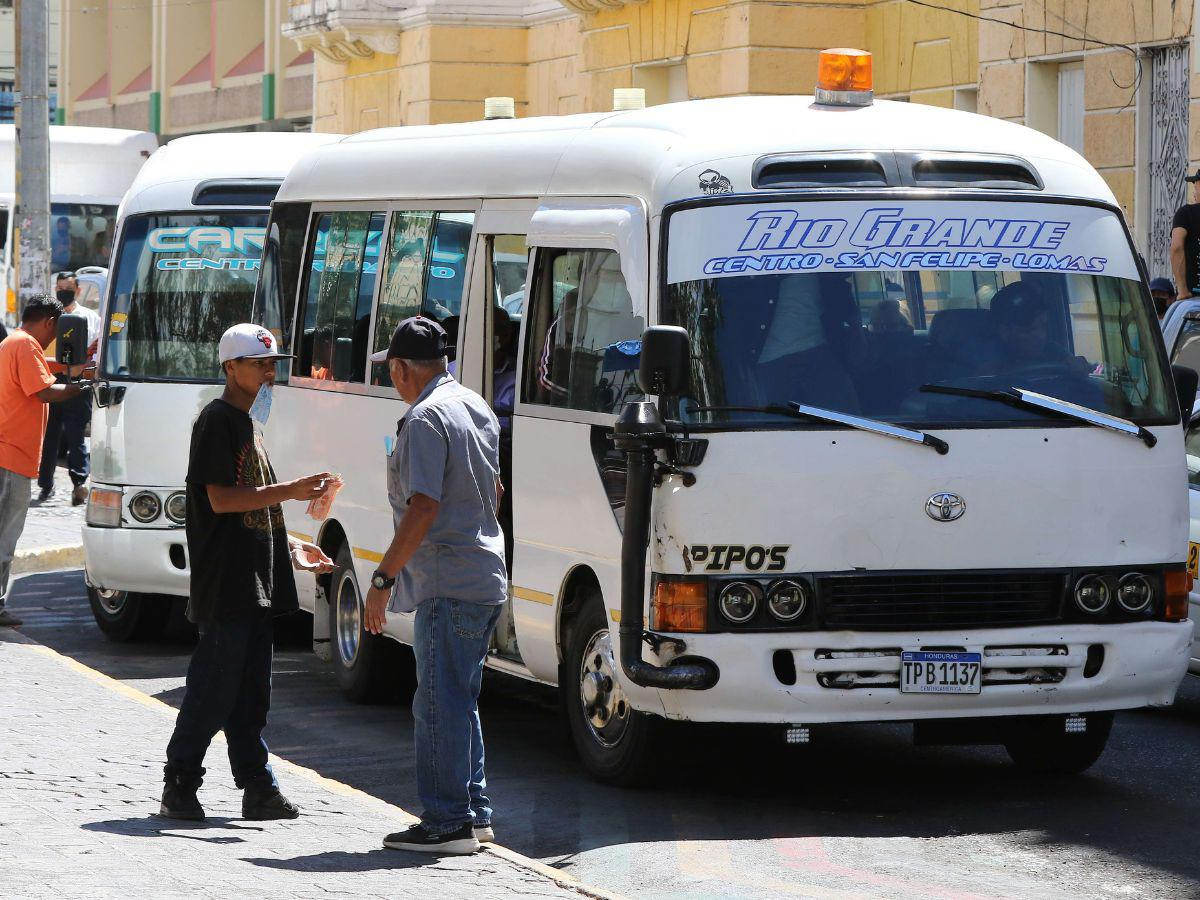 El jueves se define el costo del pasaje de bus; IHTT no avala los 16 lempiras