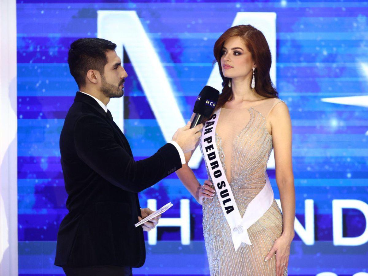 Stephanie Cam tras recibir corona de Miss Honduras Universo: “estoy soñando”