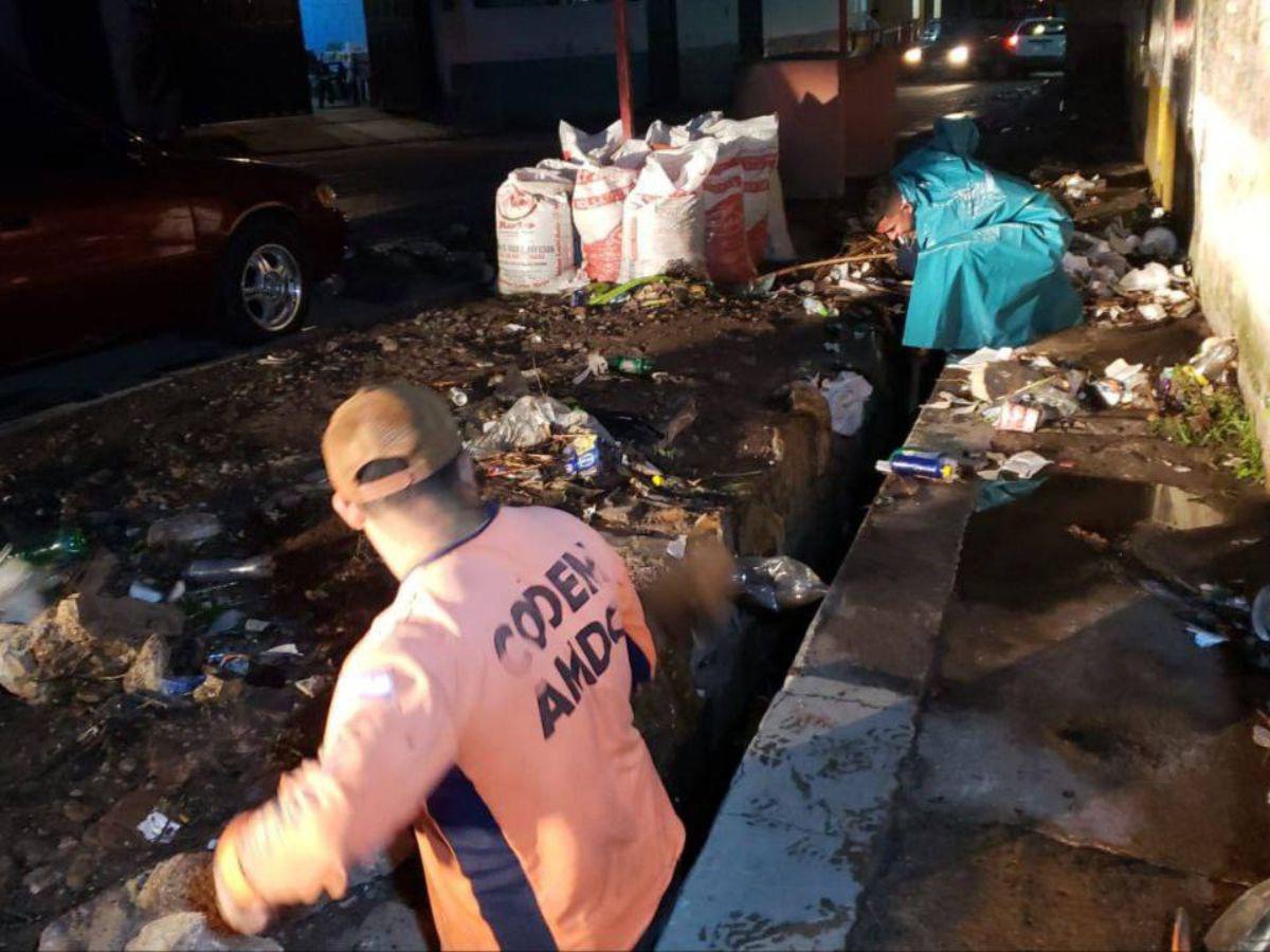 Mal manejo de la basura en el Distrito Central provocan inundaciones