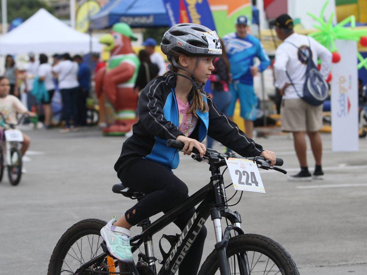 Talento en dos ruedas: las niñas brillaron en la Vuelta Ciclística Infantil 2024