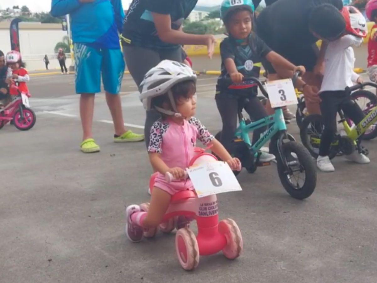 Joy Marie Hebberth, la pequeña que inspiró ternura en la Vuelta Ciclística Infantil 2024