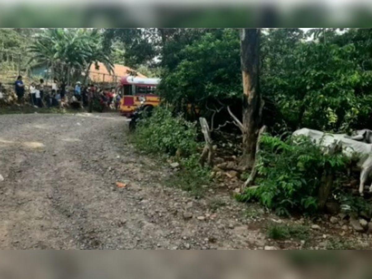 Niño muere atropellado por un bus en Linaca, Choluteca