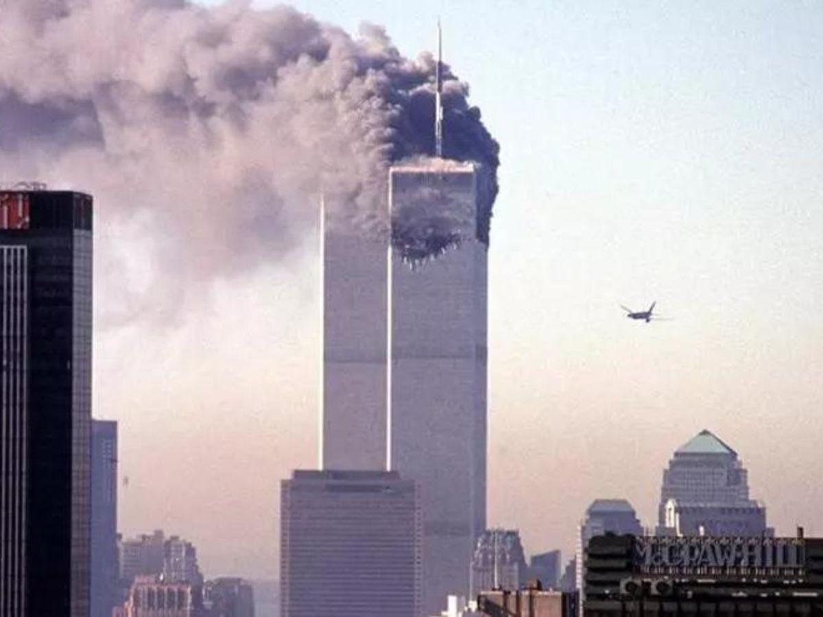 Los segundos previos al impacto del segundo avión contra las Torres Gemelas.