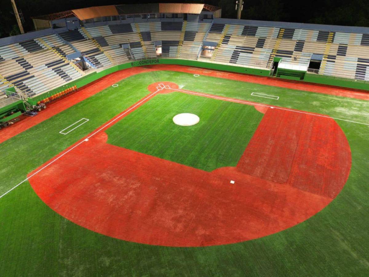 Así quedó el estadio “Chochi” Sosa de Tegucigalpa tras ser remodelado