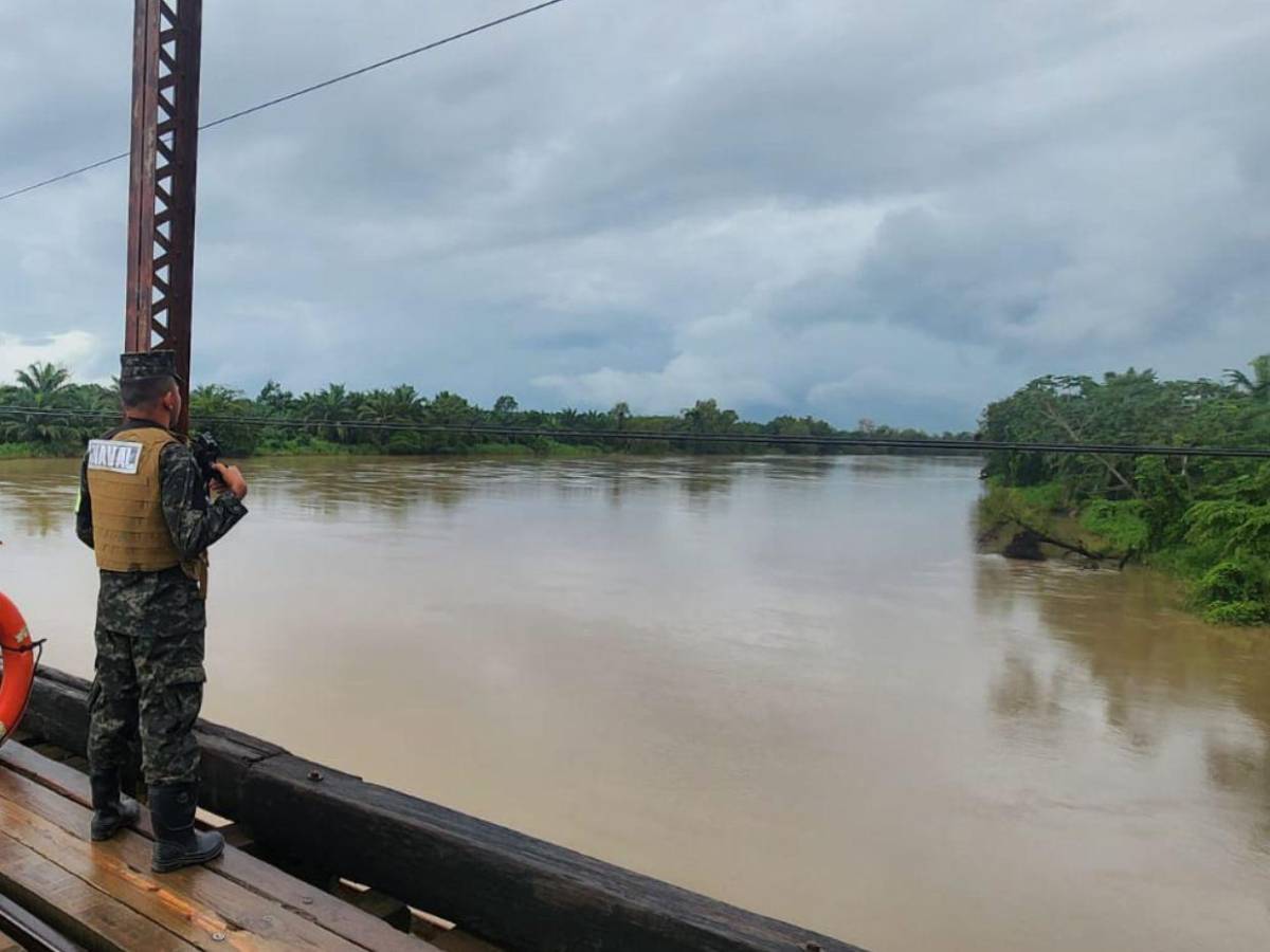 Inundaciones y derrumbes en Puerto Cortés y Omoa: imágenes de las afectaciones