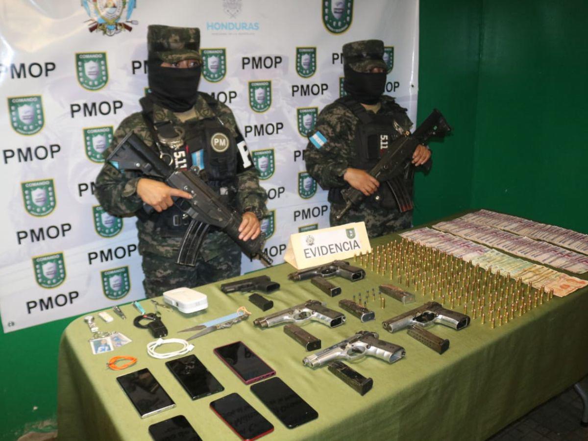 Policía Militar frustra ingreso de armas, cargadores, municiones, dinero y celulares en PNFAS