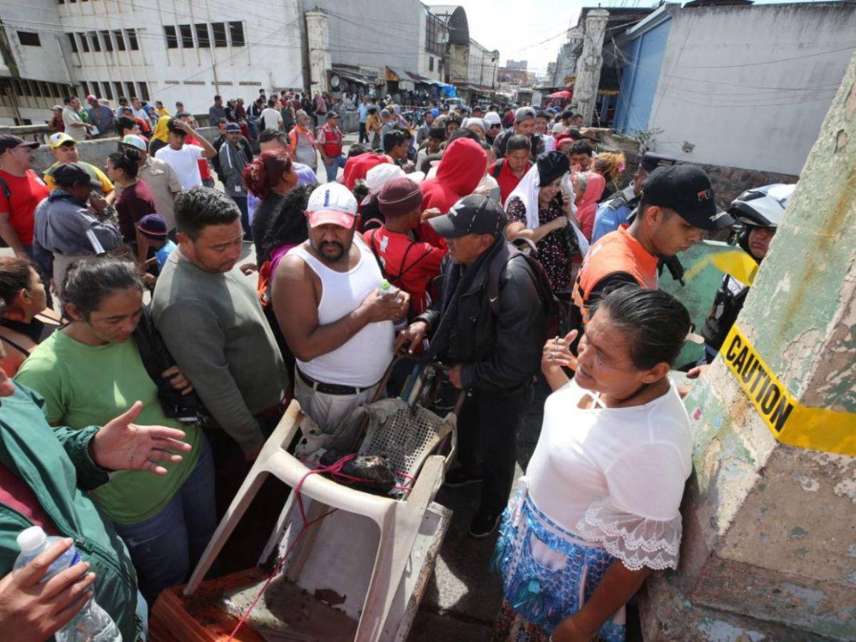 Devastados y sin sustento, comerciantes de Comayagüela enfrentan tragedia tras incendio