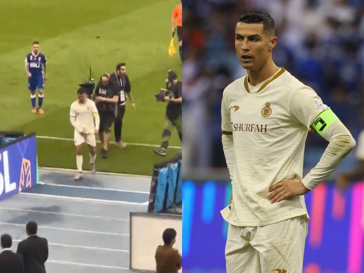 Cristiano Ronaldo en problemas tras polémico gesto: piden su arresto y deportación de Arabia Saudita