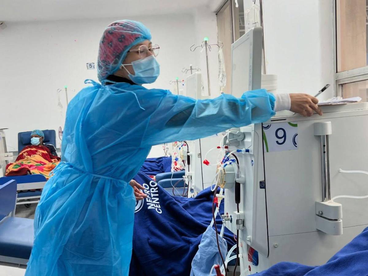 Así luce la nueva sala de hemodiálisis que se abrió en el Hospital Escuela