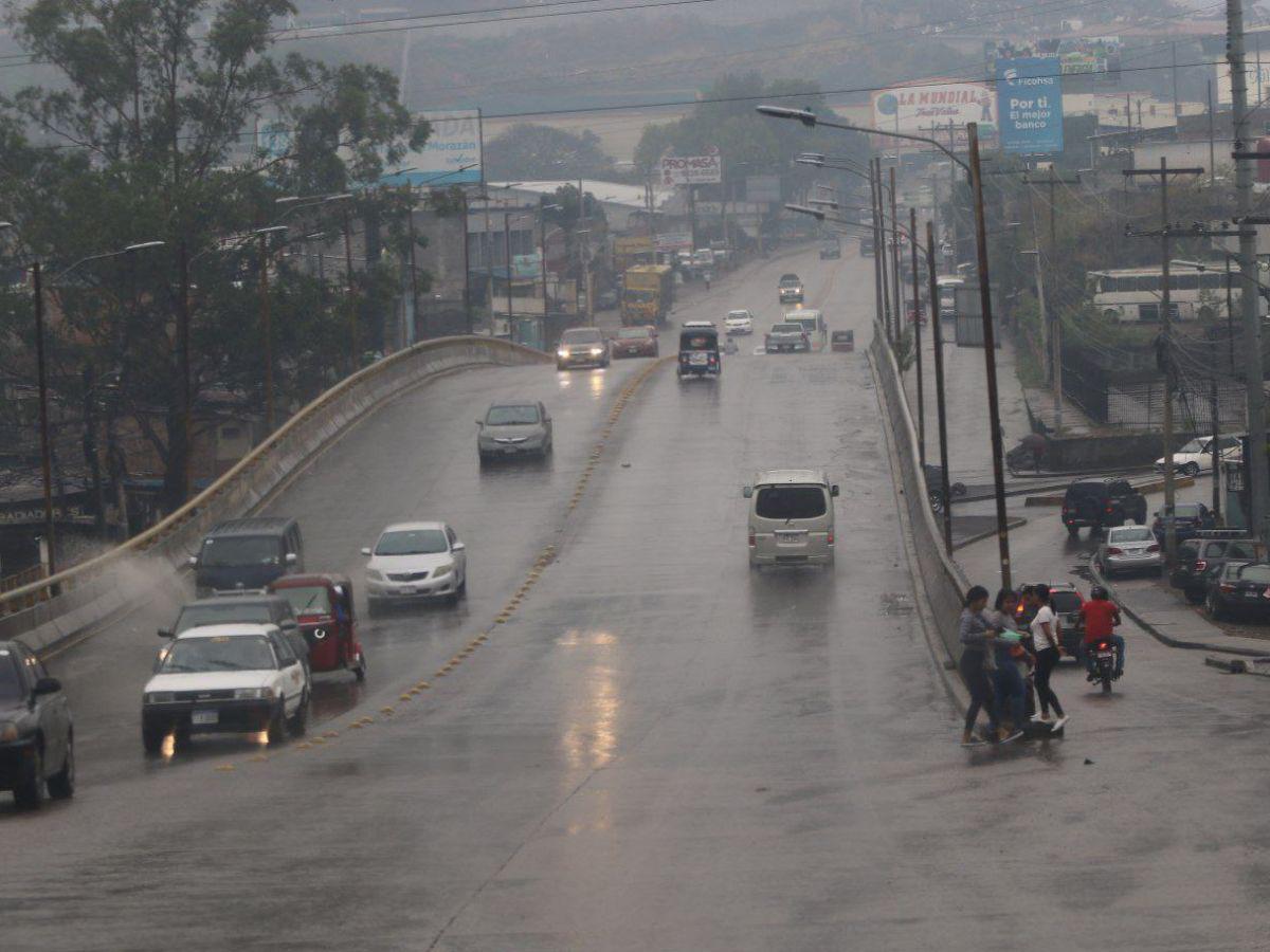 Lluvias de este jueves dan bienvenida al invierno en la mayor parte de Honduras