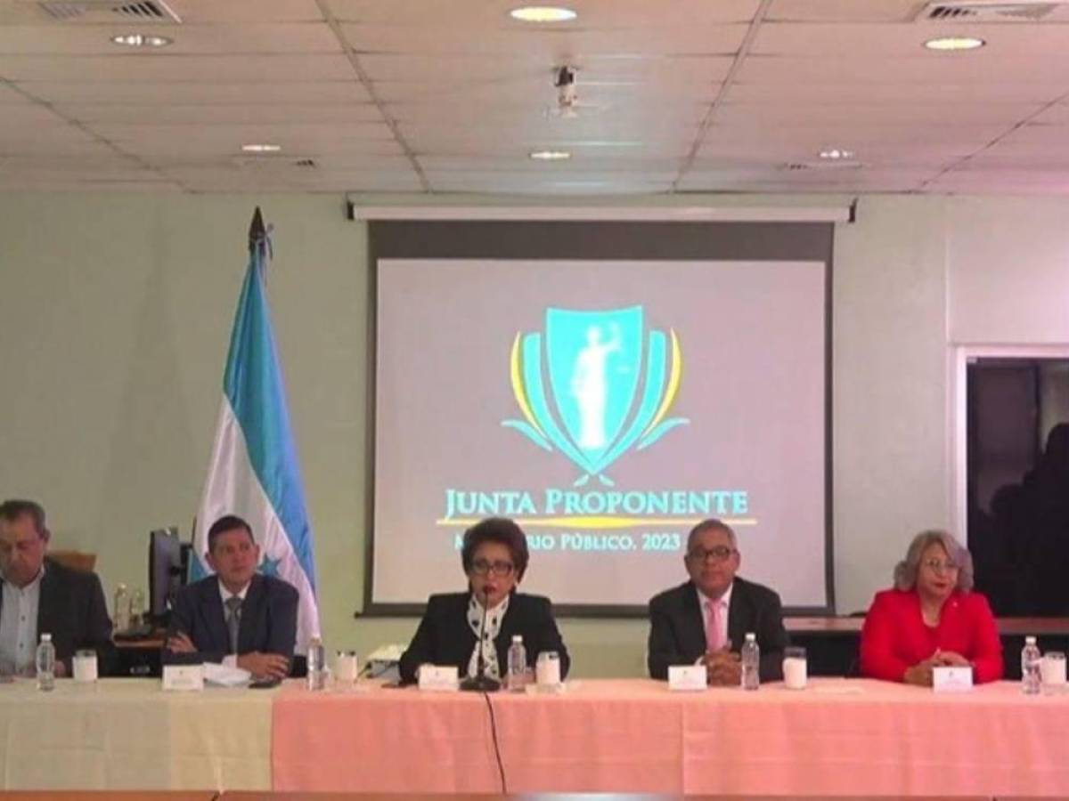 Junta Proponente publica su reglamento interno para la elección del fiscal general y adjunto