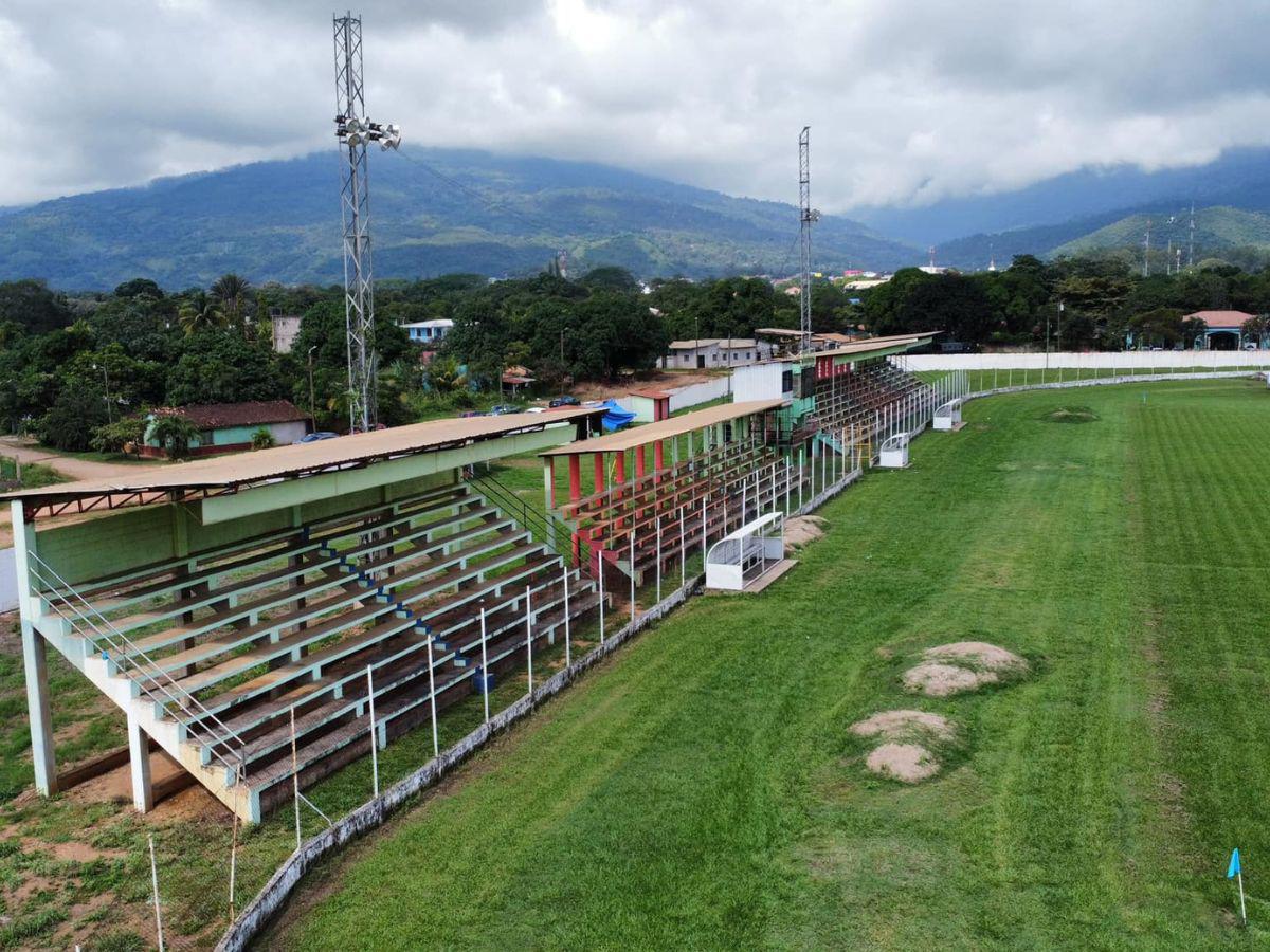 En fotos: Comienza remodelación del estadio Rubén Guifarro de Catacamas y así lucirá