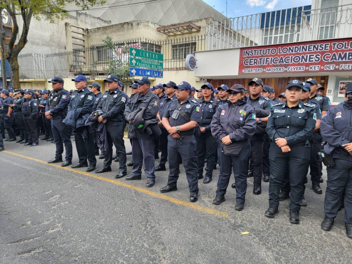 Máxima seguridad en Toluca para el México vs Honduras en el Nemesio Diez