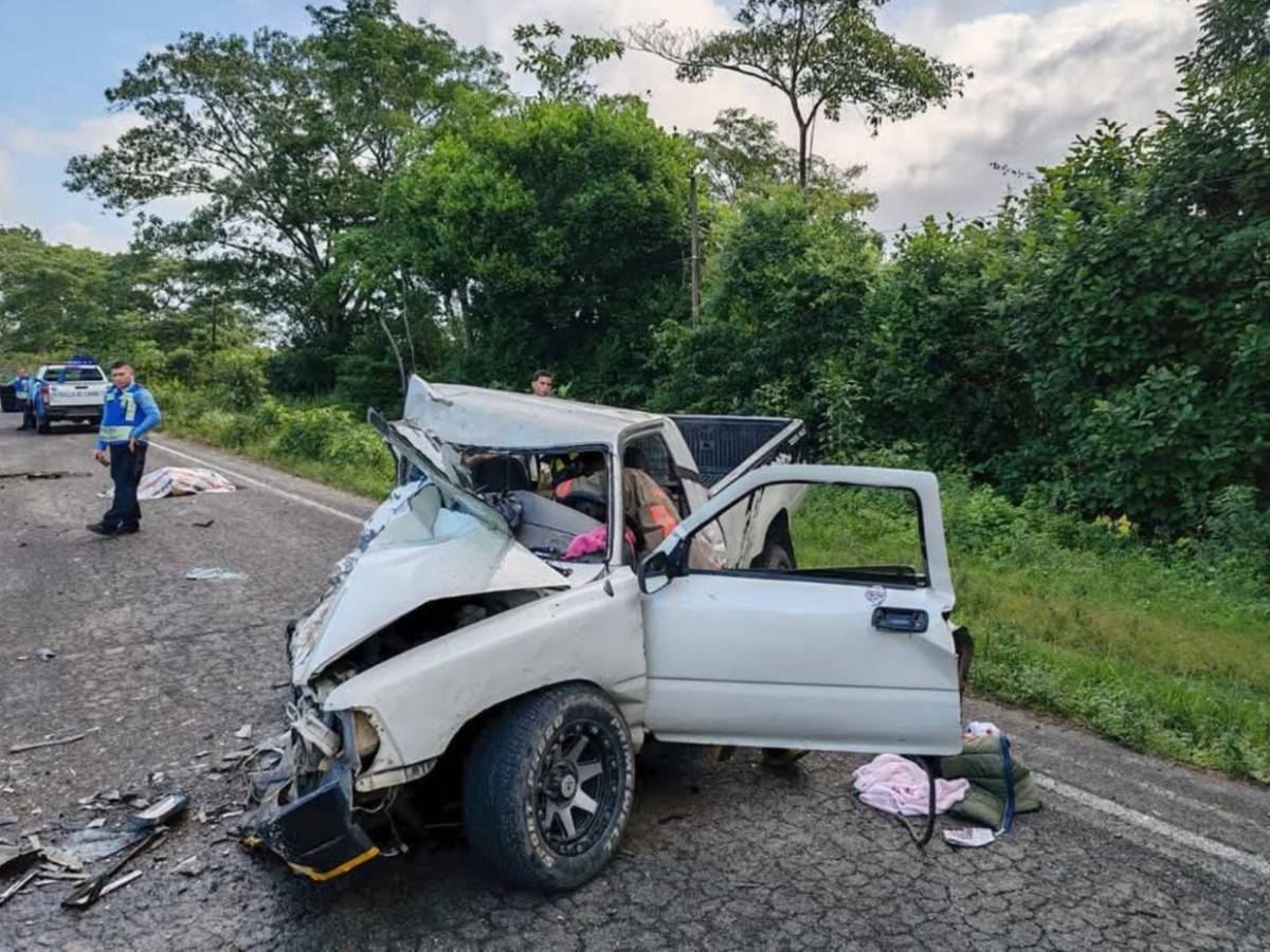 Iba rumbo a EUA para ver a su familia: Luis Cruz y su nieta mueren tras choque en Tela