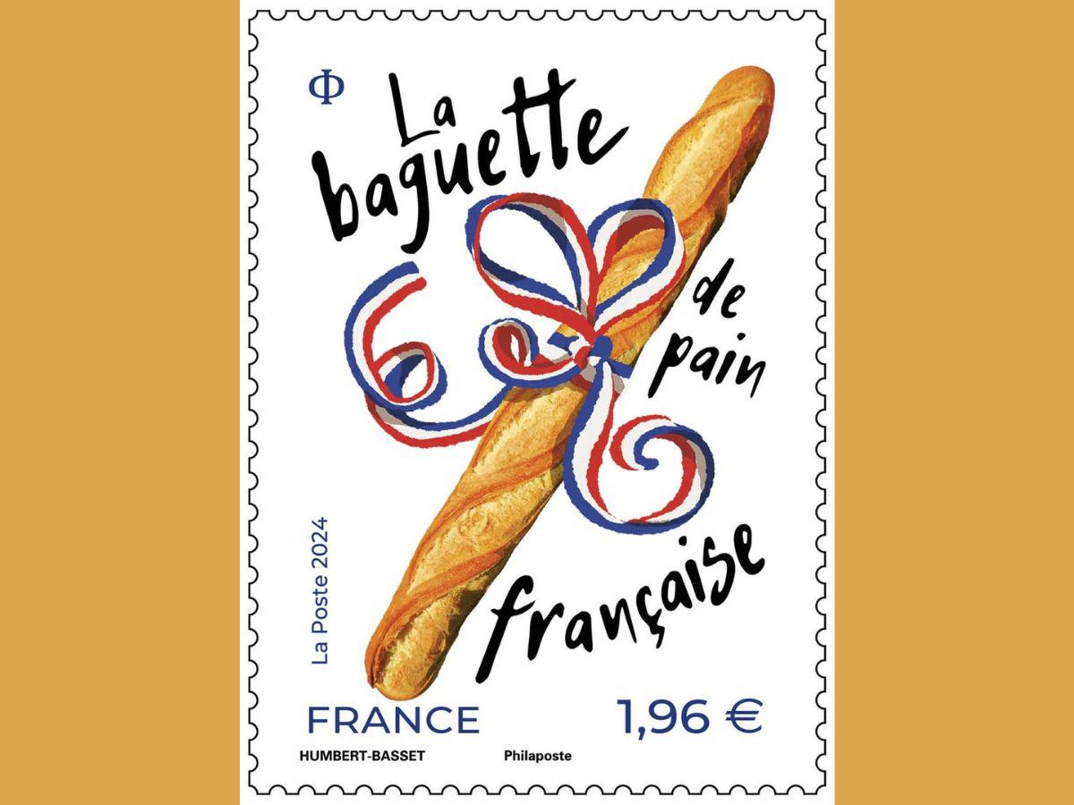 Con sello de olor a pan Francia rinde homenaje a la “baguette”