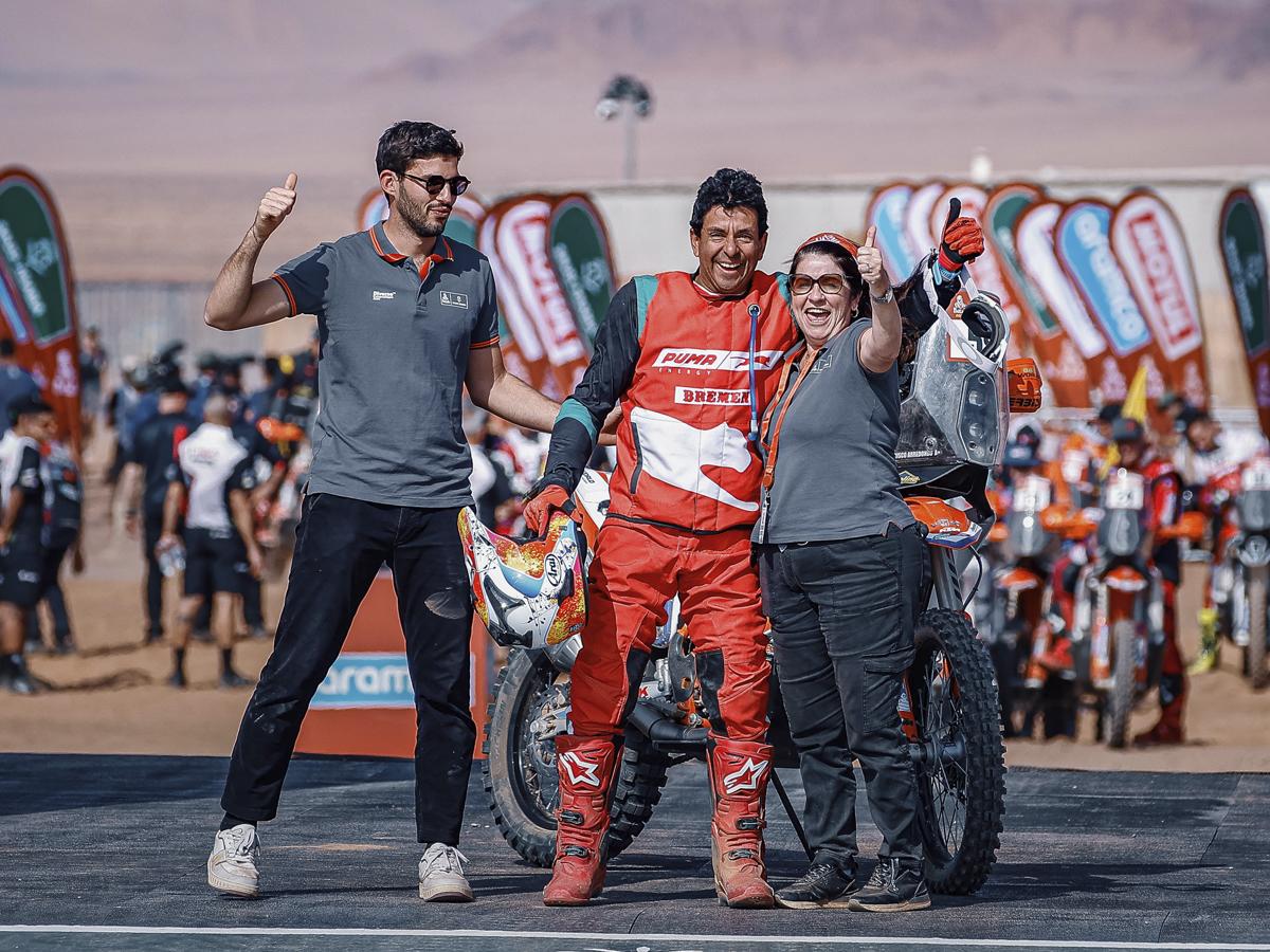 El Puma Energy Rally Team arranca con éxito en el Dakar 2024 en Arabia Saudita.