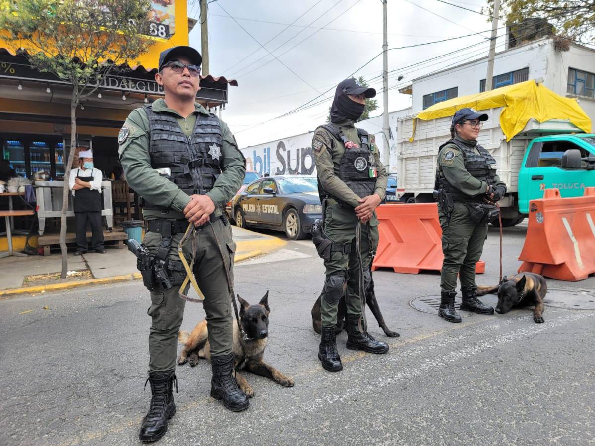 Máxima seguridad en Toluca para el México vs Honduras en el Nemesio Diez