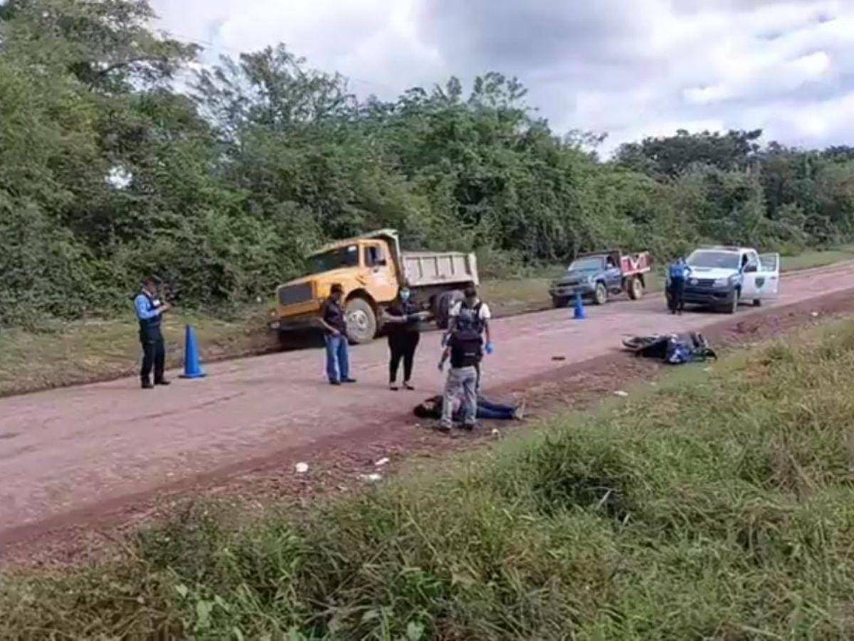 En emboscada matan a mujer y su esposo resulta herido en Olancho