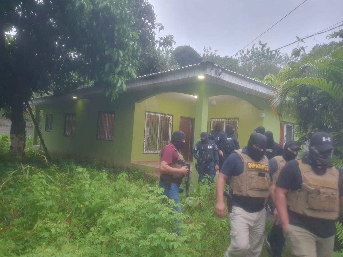 Desmantelan sistema de vigilancia de banda criminal Los Pumas en La Ceiba