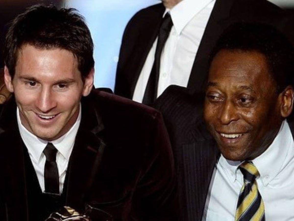 La triste despedida de Messi a Pelé tras confirmarse su muerte