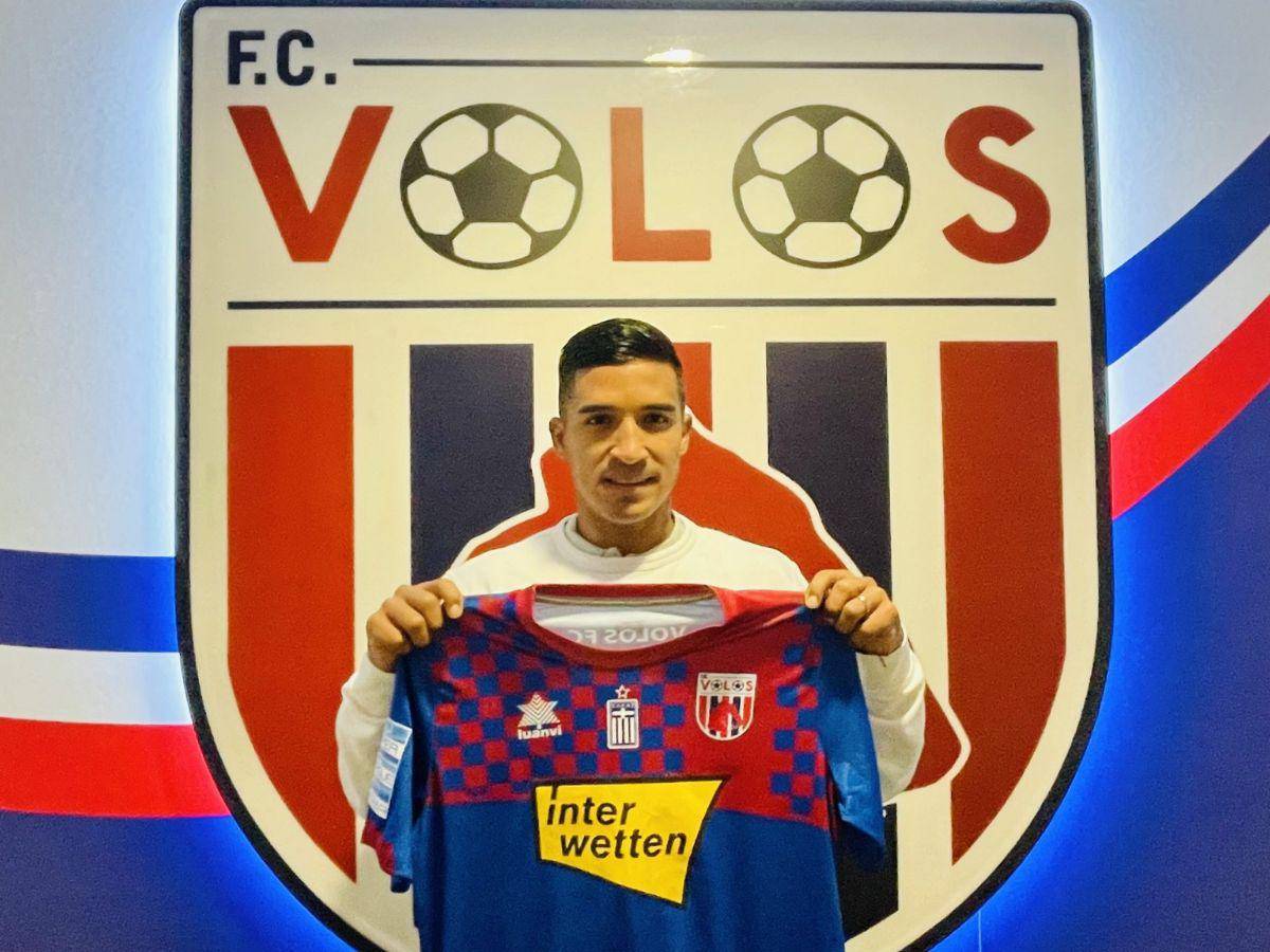 Michaell Chirinos es presentado por el Volos FC y podría debutar pronto