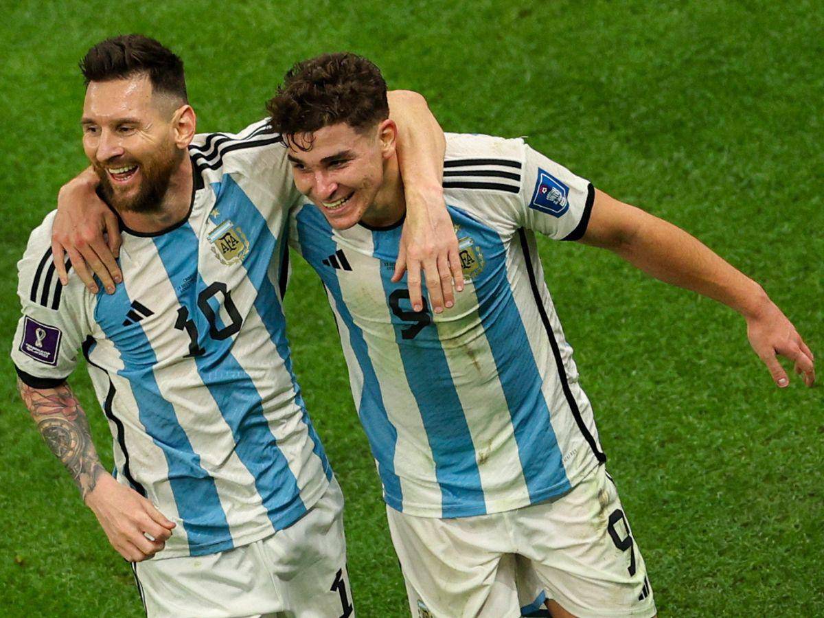 La sociedad de Messi y Julián Álvarez está metiendo a Argentina en la final del domingo.