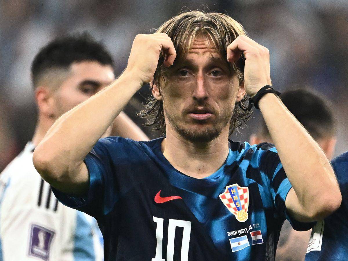 Modric explota: “No puedo creer que se haya pitado el penalti”